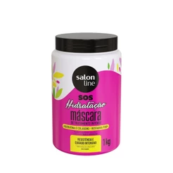 Máscara S.O.S Hidratação Queratina e Colágeno Salon Line 1kg