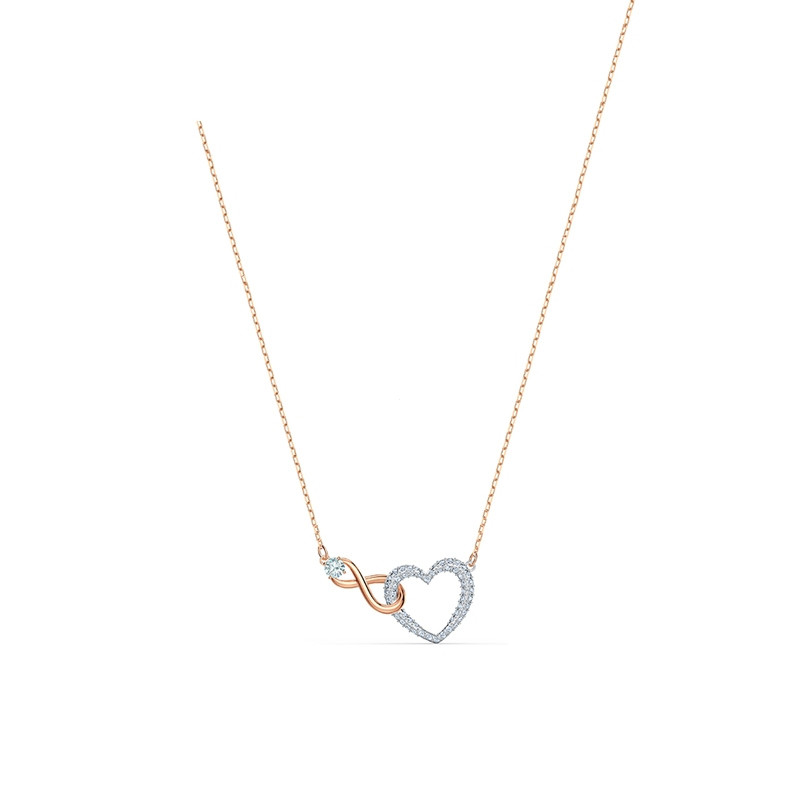 16 Joias INFINITY, Colar Colorfast, Colar de Prata Esterlina, Joias de Pérola, Colar Feminino, Colar para Presente, Cola