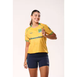 Camisa Jogo 1 2026 Vôlei Brasil Oficial Feminina Volt