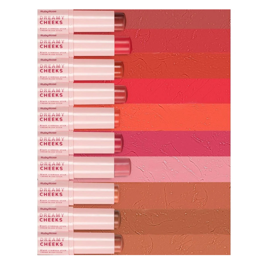 Blush Cremoso Stick Dreamy Cheeks Ruby Rose HBM01 · foto 2