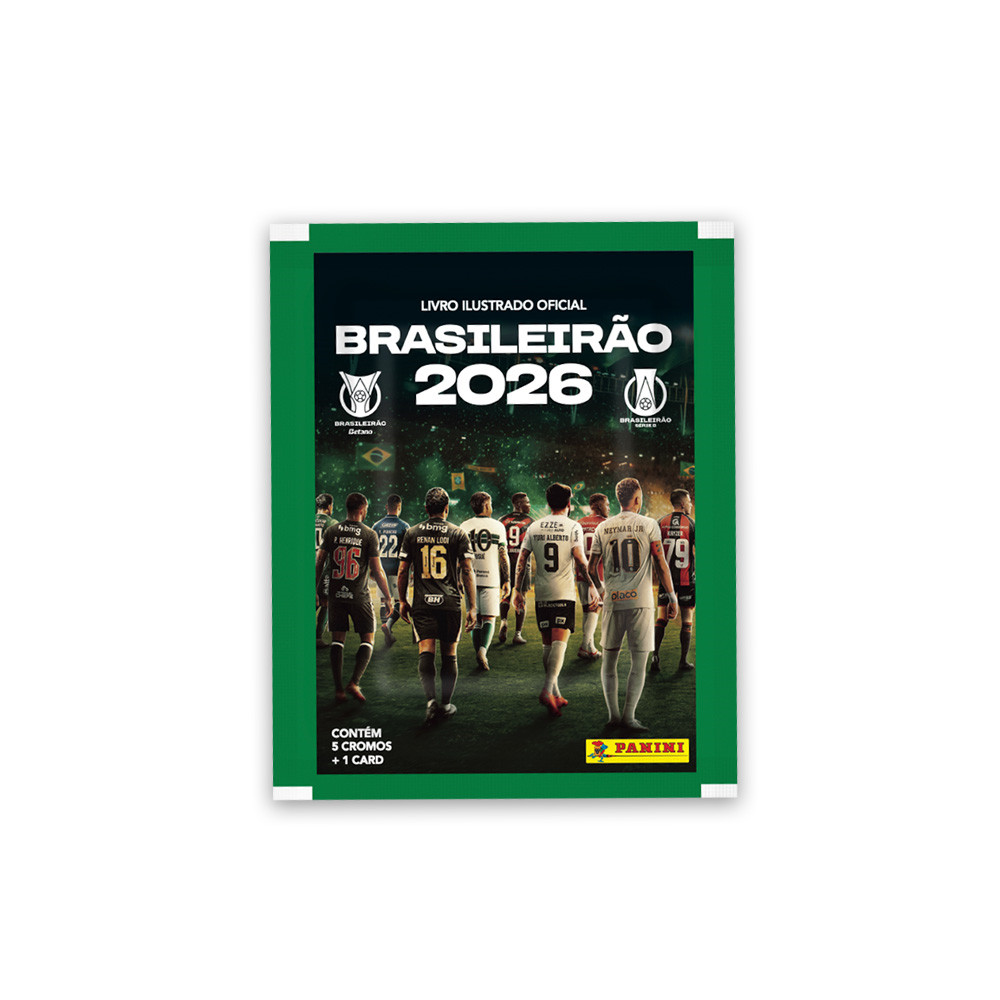 Brasileirão 2026 Álbum Capa Mole+60 Envelopes(300fig/60crd) — imagem 2 de 2