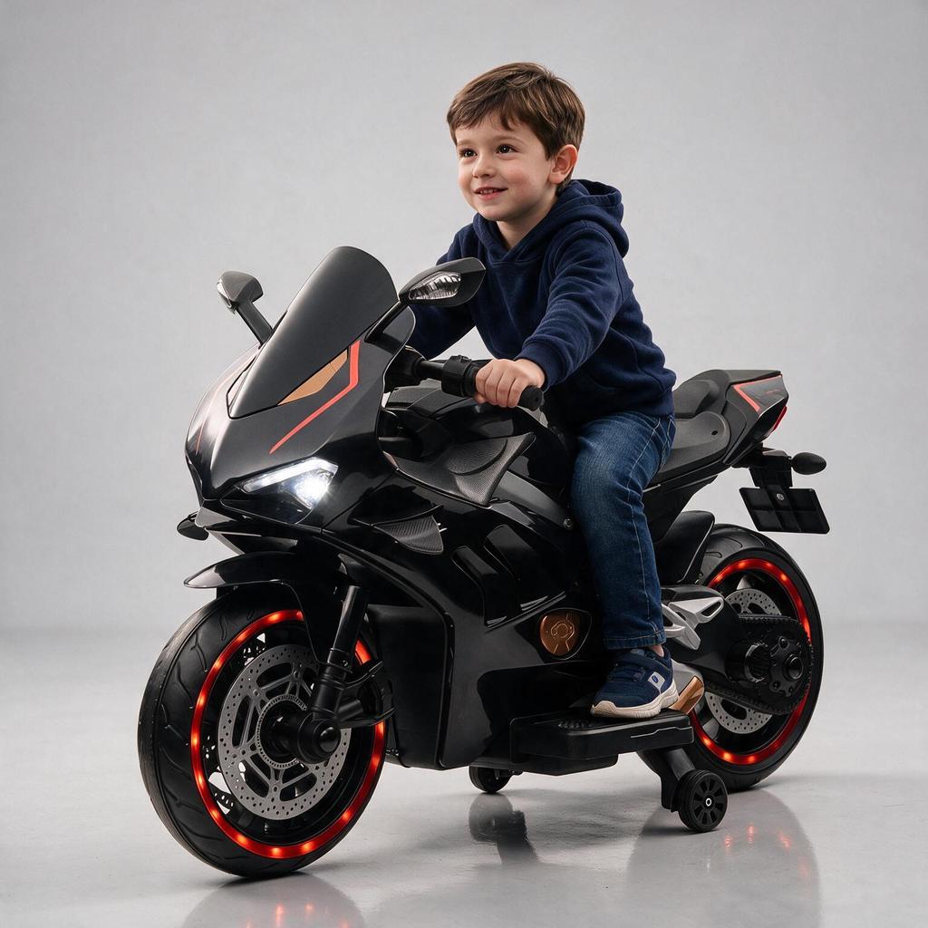 Mini Moto Eletrica Infantil 24V Grande barata para Criança de 3 até 6 anos Motorizada para Menino e Menina Motinha TOP
