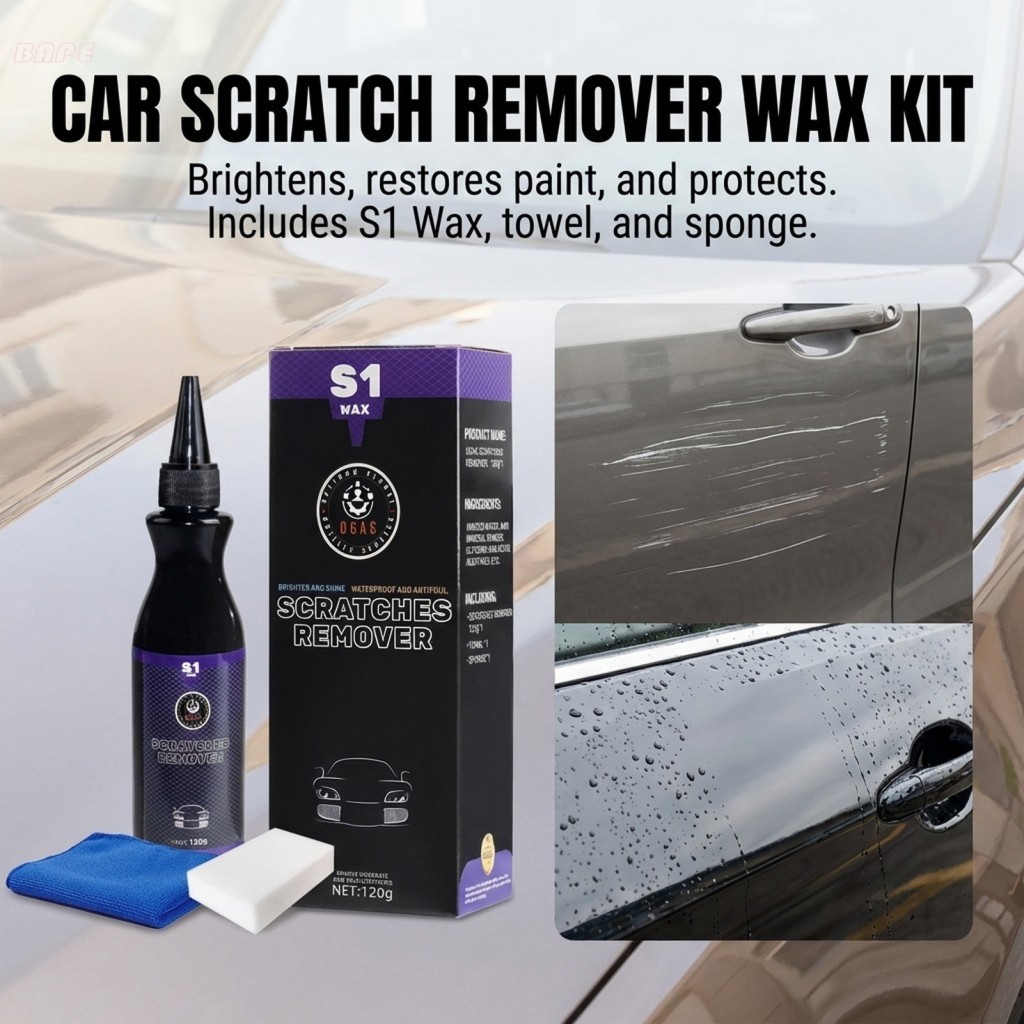 Composto De Restauração De Pintura Automática Para Polimento De Cera De Reparo De Arranhões De Carro