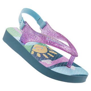 Chinelo Dedo Ipanema Tira Glitter Infantil Elástico Sol Coelho Menina 25431