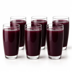 Jogo de Copos de Vidro Oca 300ml com 06 Vidro suco bebidas agua cozinha mesa drink bar restaurante