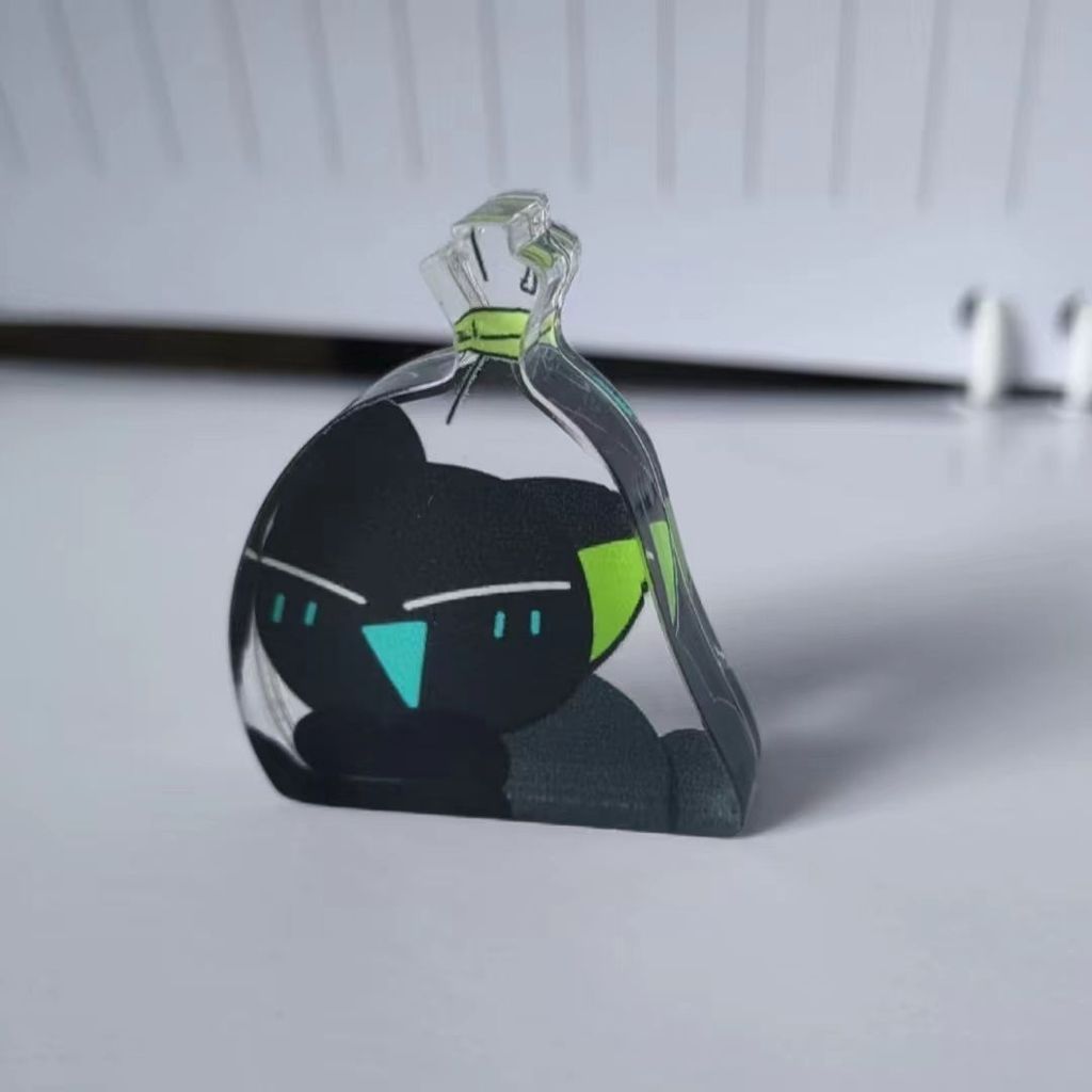 Novo estilo Luo Xiaohei Wars Anime mercadoria caseira bonito acrílico de alto valor mini cartão de pé decoração de mesa