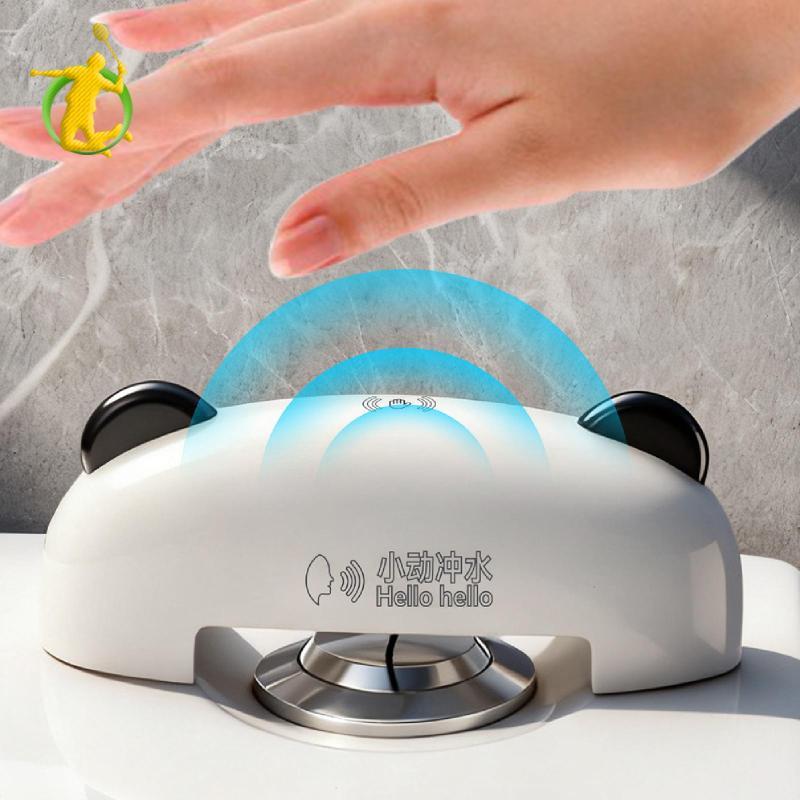 [Asiyy] Lavador Automático De Vaso Sanitário Mãos Livres Type C Sistema De Descarga Recarregável À Prova D'água Com Cont