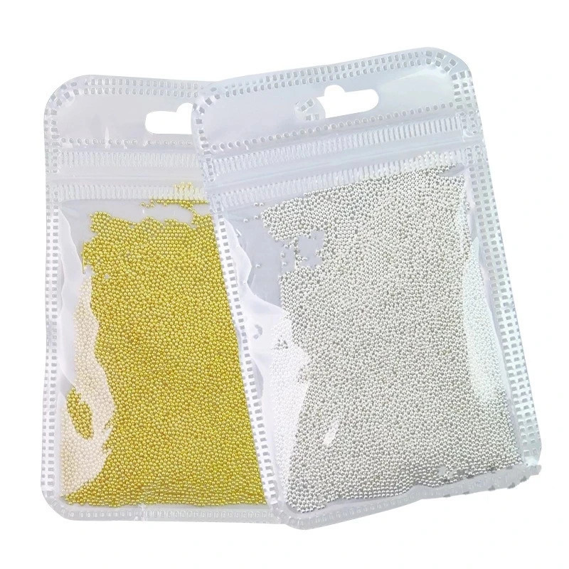 10 G/Embalagem Contas de Metal Caviar para Decoração de Unhas Douradas/Prateadas/Rosas Bolas de Aço com Parafuso 3D Micr