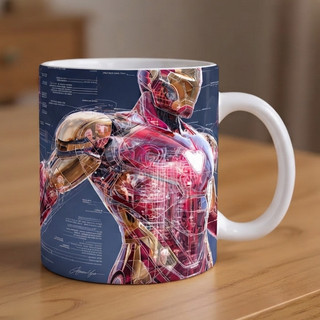 Caneca do Homem de ferro caneca de porcelana Iron Man personalizada