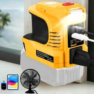 Inversor De Energia 180W DC 18V 21V Para AC 220V USB Type C Ferramentas Adaptadoras BR