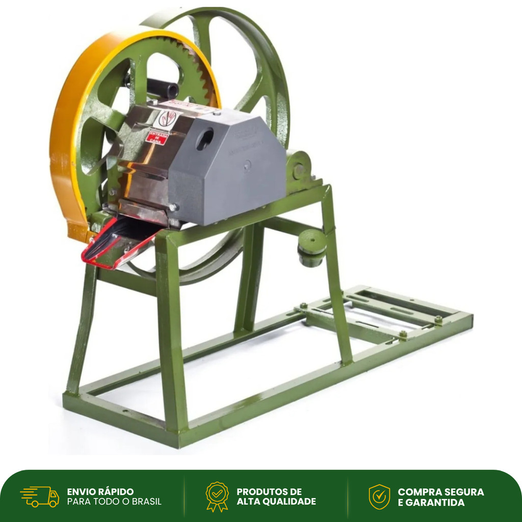 Engenho De Cana B120 Baixo Moendas Inox Botini B120BIM Sem Motor Peneira