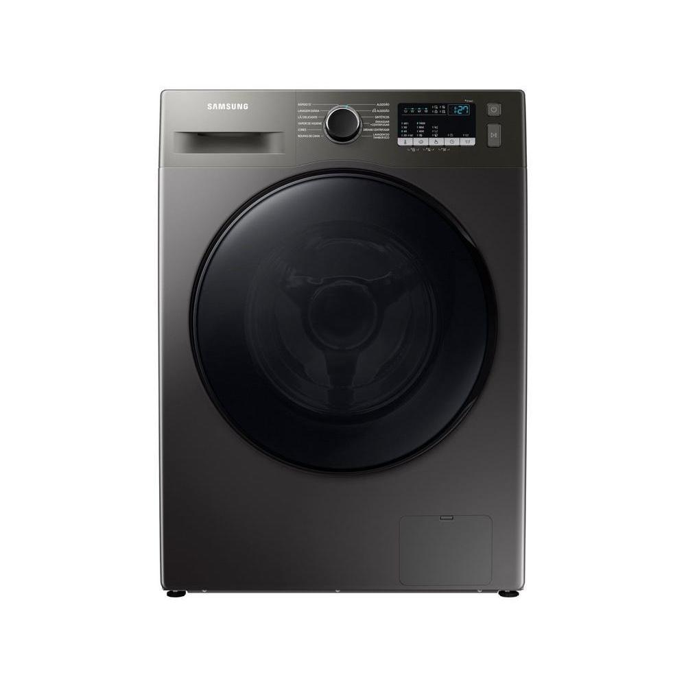 Lavadora de Roupas Samsung Inverter 11kg Cesto Inox 12 Programas de Lavagem Preta WW11T4040BX/AZ