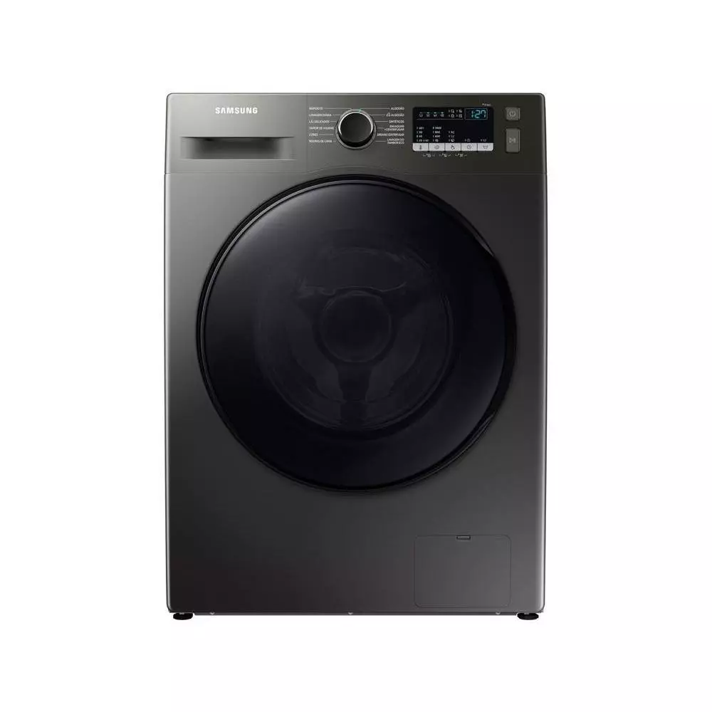 Lavadora de Roupas Samsung Inverter 11kg Cesto Inox 12 Programas de Lavagem Preta WW11T4040BX/AZ