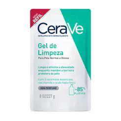 CeraVe Gel de Limpeza Sem Perfume Refil 227g