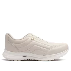 Tênis Feminino Kolosh Casual Cadarço de Elástico Creme