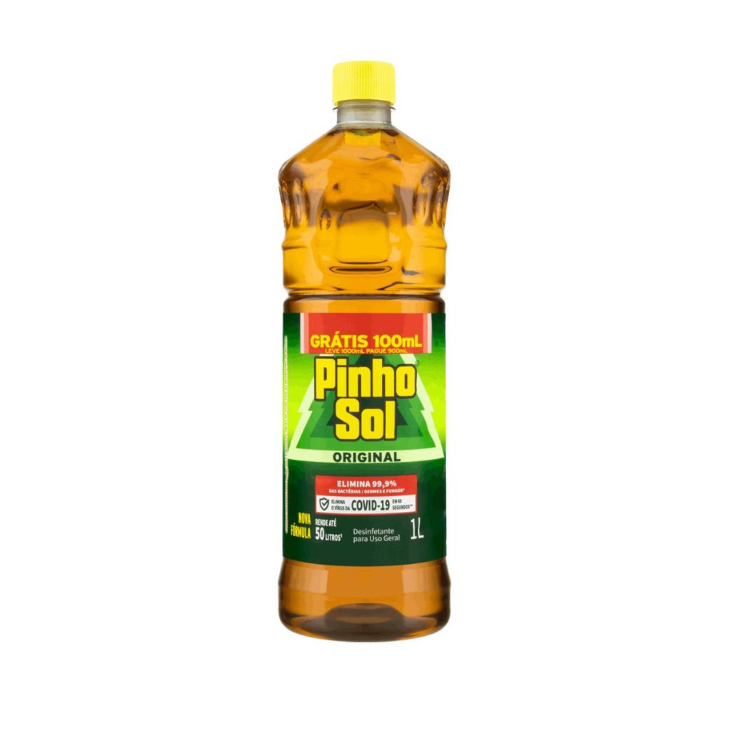 Desinfetante Limpador Pinho Sol Original 1L