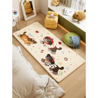Quarto das crianças cobertor de cabeceira sala estar quarto pequeno Layout quente cuidados-livre tapete engrossado antid