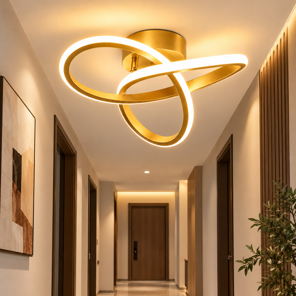 Luminária LED Pendente, Estilo Moderno Minimalista, Luz 3 Cores, Ideal para Corredor, Sala de Estar, Quarto e Cozinha. — imagem 2 de 2