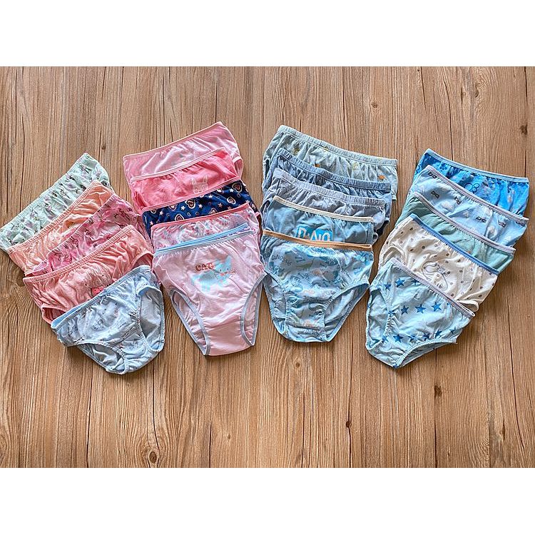Comércio exterior coreano único crianças roupas meninos meninas crianças dos desenhos animados impresso Briefs 110-150 t