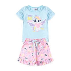Pijama Infantil Feminino Encanto De Unicórnio