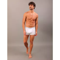 Underwear Trunk Modal Com Elastano Cueca Calvin Klein - Branco