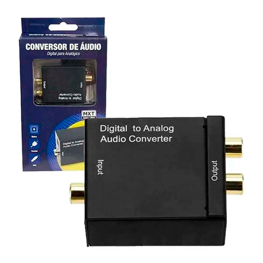 Conversor De Áudio Digital Para Analógico Estéreo Mxt