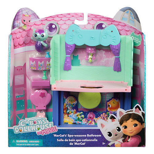Playset Banheira Spa Incrível Mercat Casa Da Gabby's O Filme Verde-claro