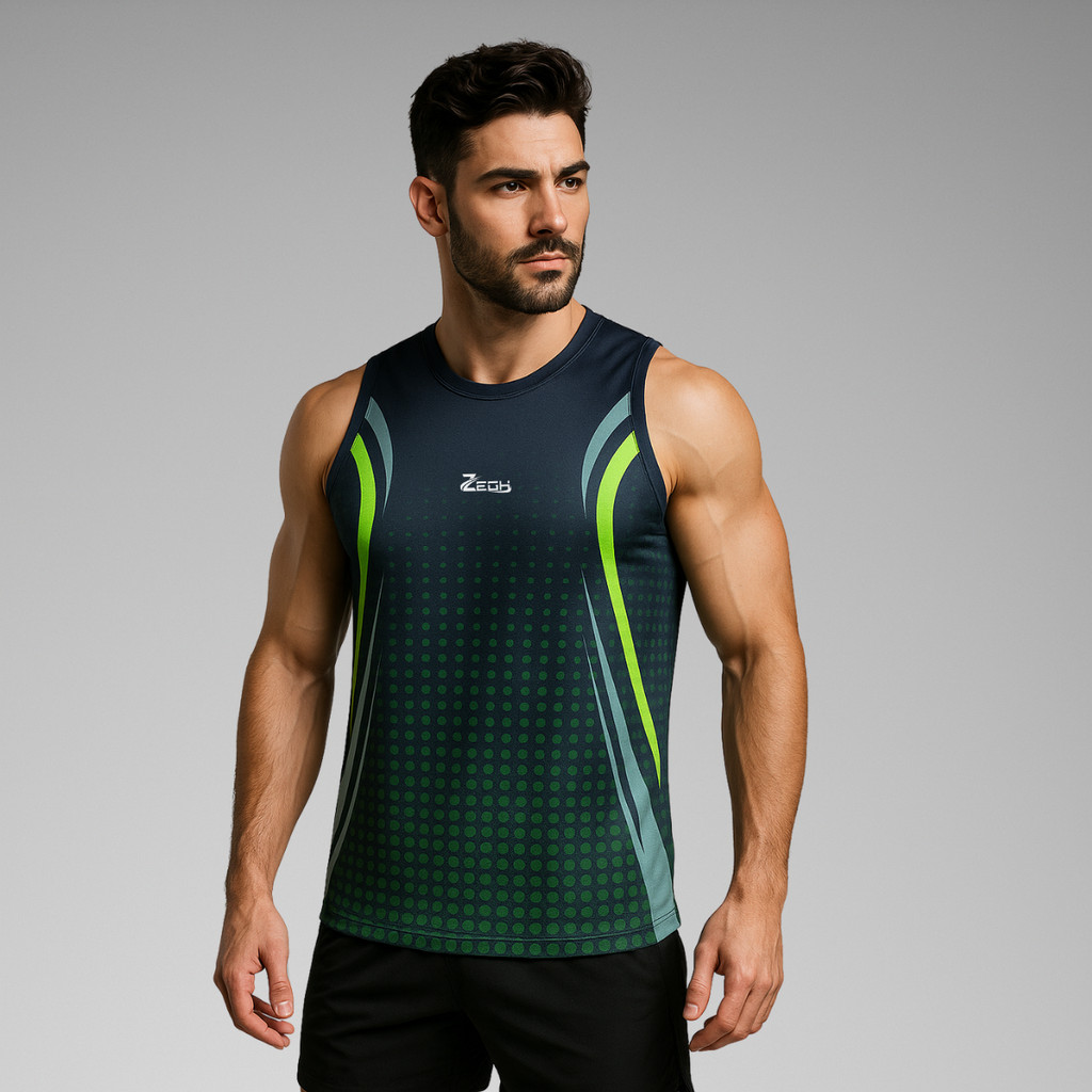 Camiseta Regata Dry Fit Masculina Para Academia, Caminhada, Corrida e Treino Com Proteção UV em Oferta na Shopee