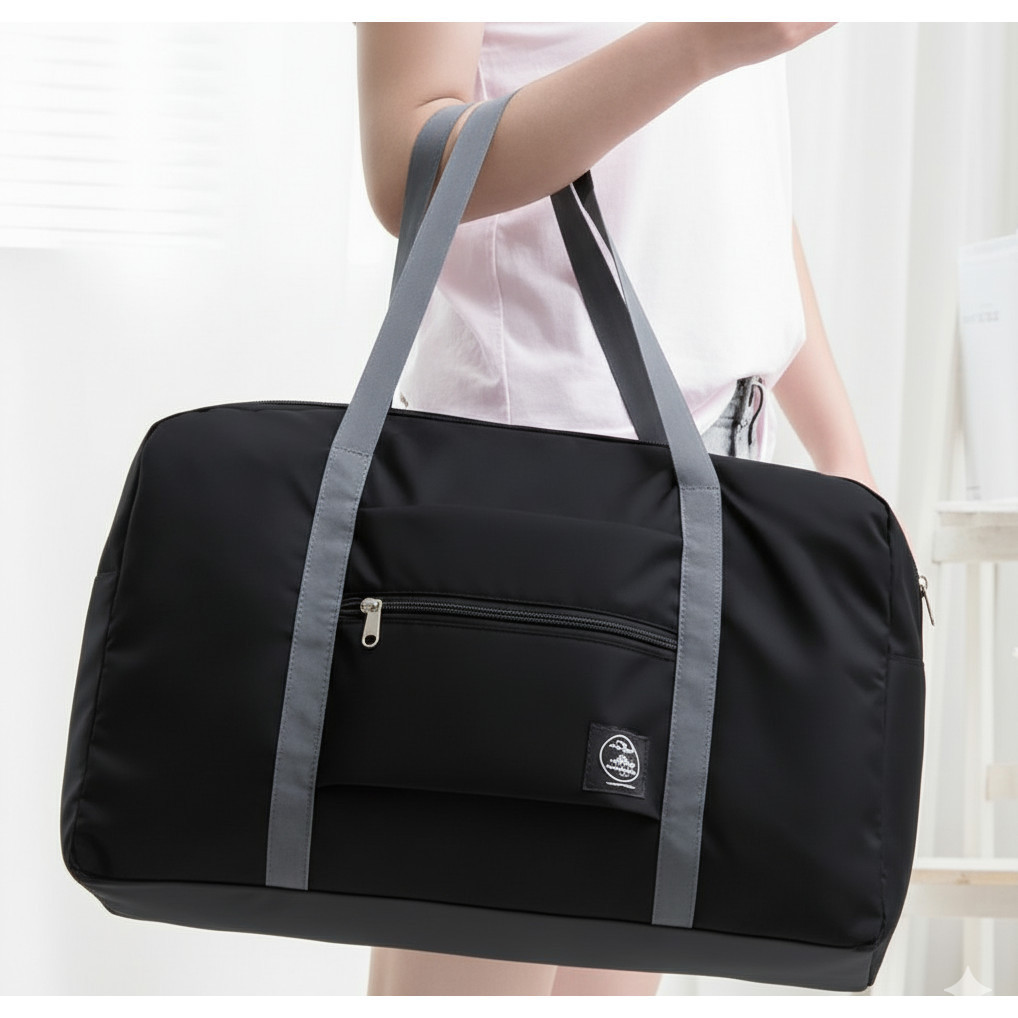 Bolsa Sacola Viagem Dobrável À Prova D'água - Leve para Bagagem Roupas + Organizador em Oferta na Shopee