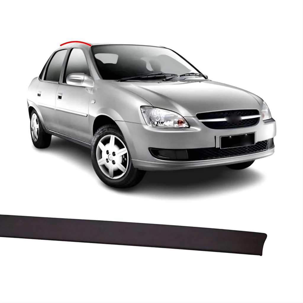 Borracha Friso de Teto Lado Direito Chevrolet Corsa Classic 1996 a 2016 Borrachauto