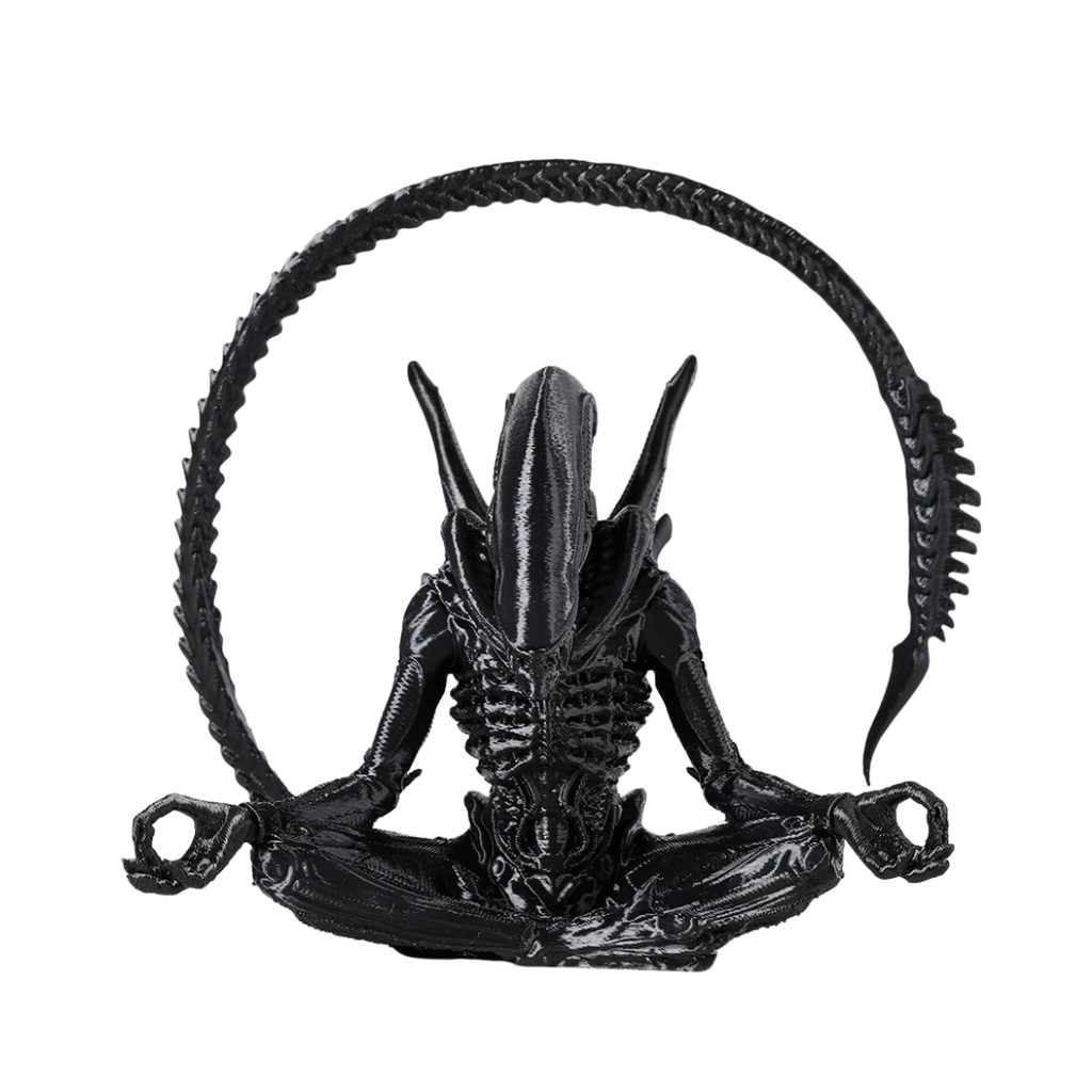 Estatua Alien Yoga Xenomorph – Decoração Colecionável e Modelo de Brinquedo em Oferta na Shopee