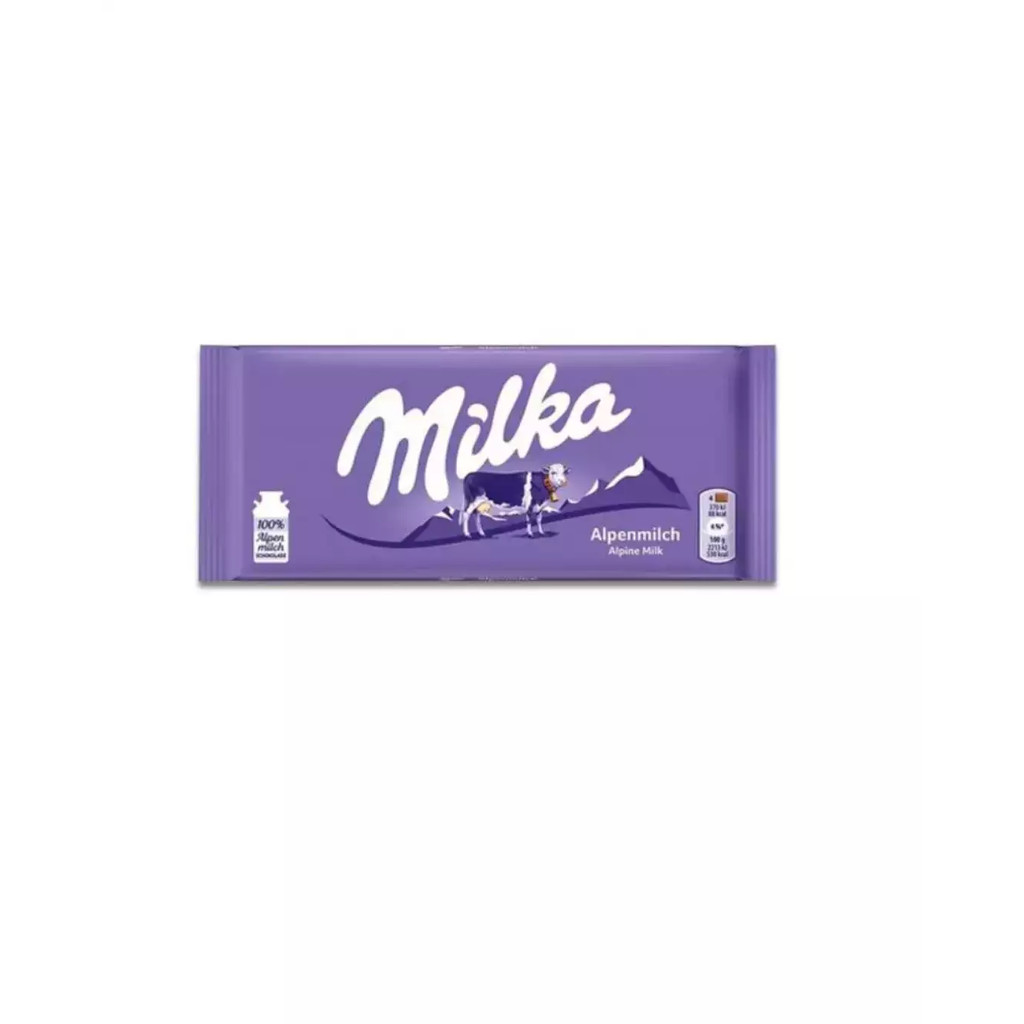 Barra de Chocolate Milka  Alpine Milk 100g