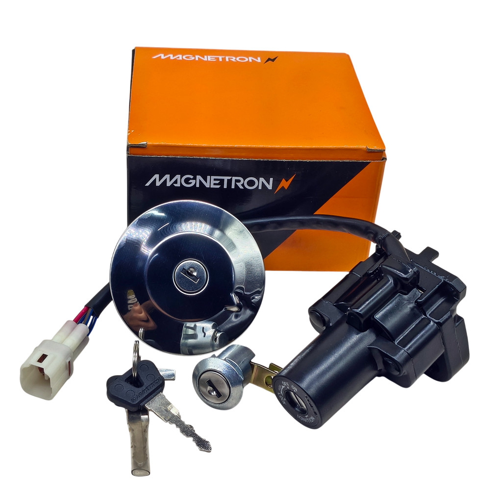 CONJUNTO DE IGNIÇÃO + TRAVAS MAGNETRON YAMAHA FAZER 250 2006 A 2010 em Oferta na Shopee