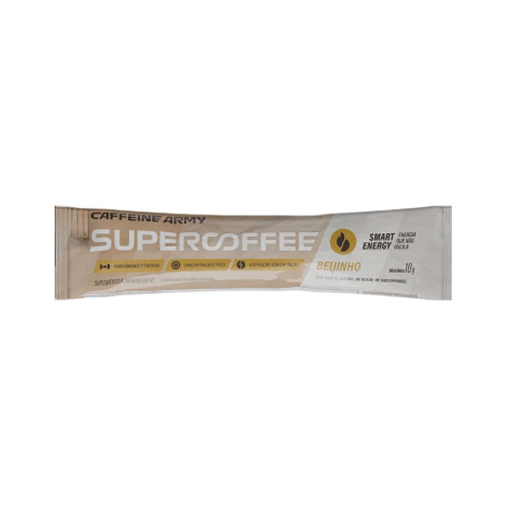 SuperCoffee To Go - 1 Sachê de 10g Beijinho - Caffeine Army em Oferta na Shopee