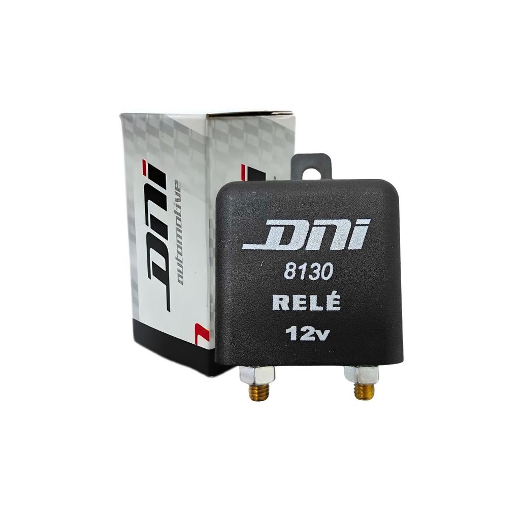 Rele Auxiliar Potencia 12v 100a 4 Pinos DNI8130 Pico 200a