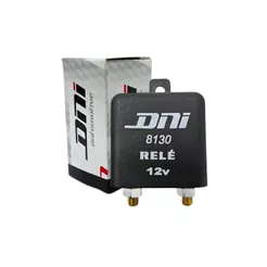 Rele Auxiliar Potencia 12v 100a 4 Pinos DNI8130 Pico 200a