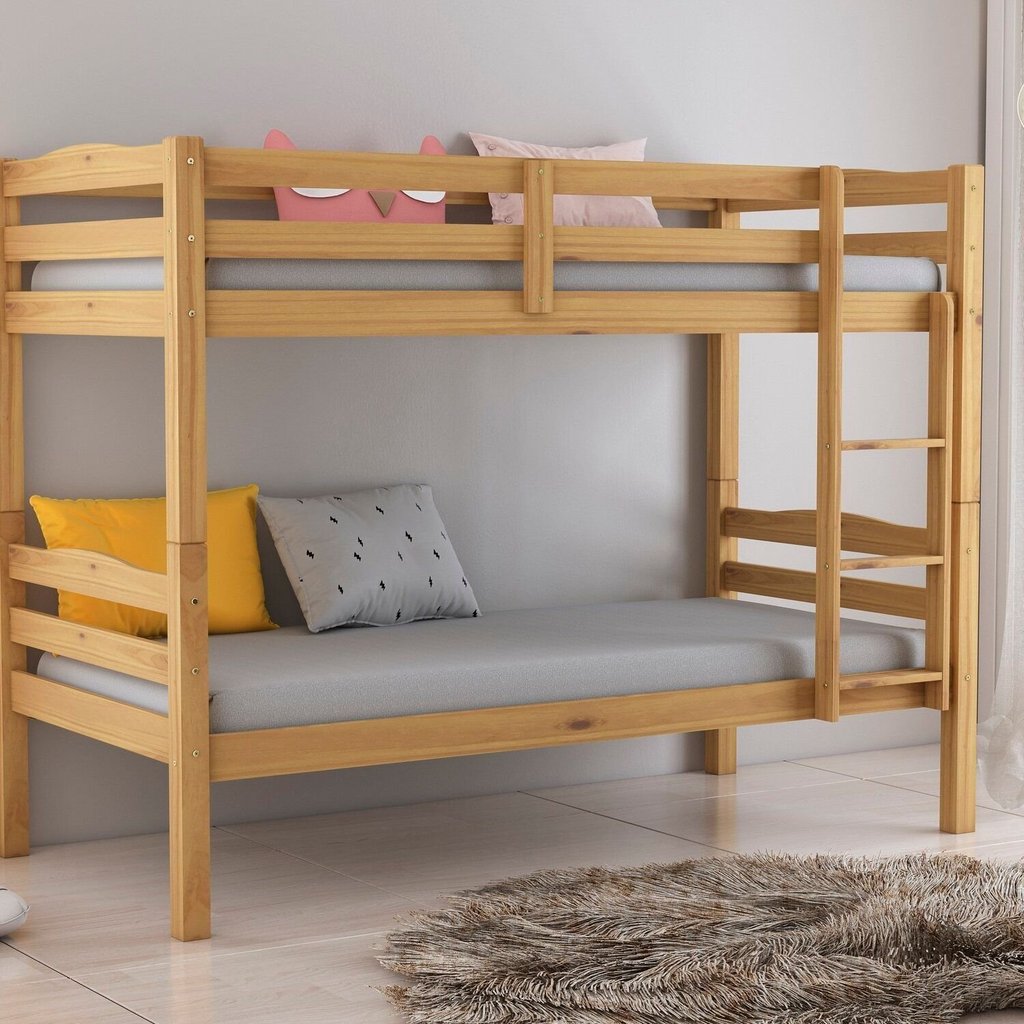 Beliche Solteiro Madiz em Madeira Maciça Mel em Oferta na Shopee