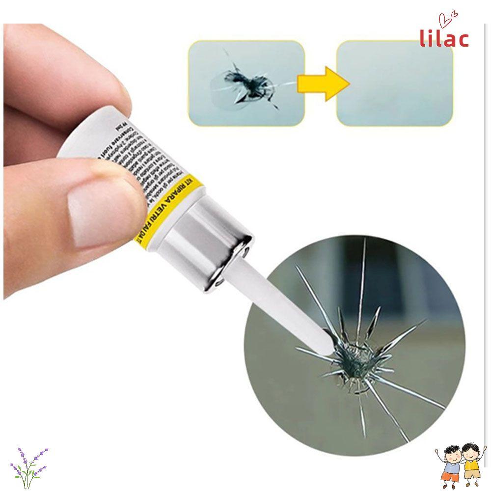 Cola De Cura De Vidro LILAC Kit De Reparo De Pára-Brisa De Carro Para Restauração De Rachaduras Na Janela