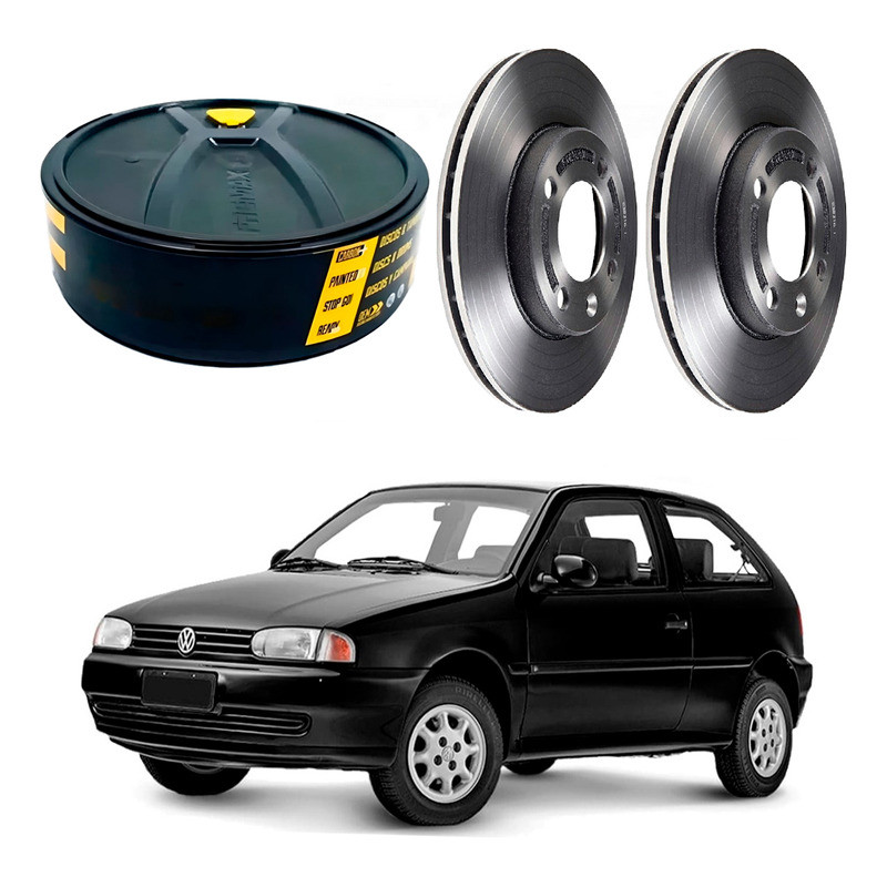 Disco Freio Dianteiro Gol Bola G2 1.6 1.8 1995 A 1999 em Oferta na Shopee