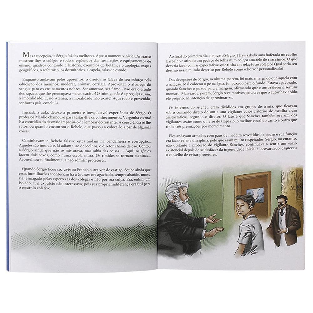 Clássicos da Literatura | O Ateneu | Raul Pompeia | Brochura · foto 2