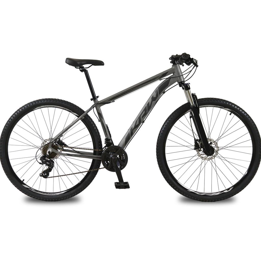 Bicicleta Aro 29 KRW Alumínio 27 Velocidades Freio Hidráulico Suspensão com Trava Mountain Bike S9 em Oferta na Shopee