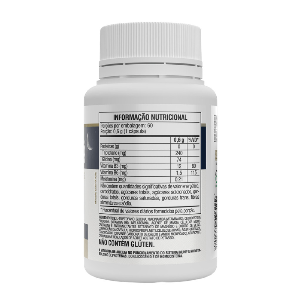 Detalhes do Melatonina para Dormir - Sleepfor 60 Capsulas - Vitafor