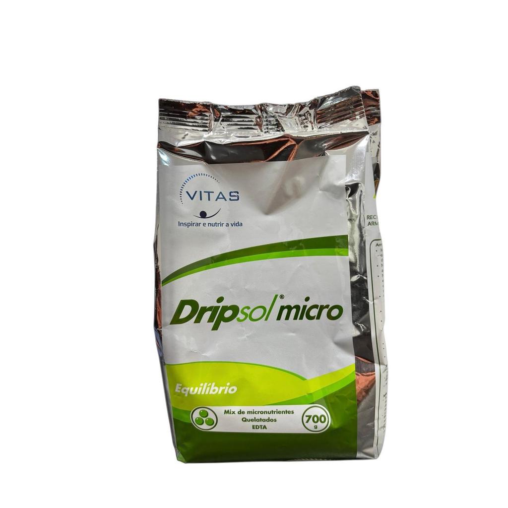 Dripsol Micro Equilíbrio Micronutrientes Quelados Fertirrigação 700g