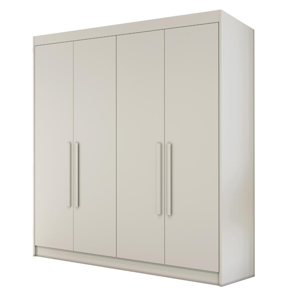 Guarda Roupas Casal 4 Portas 3 Gavetas 100% MDF Tunis em Oferta na Shopee