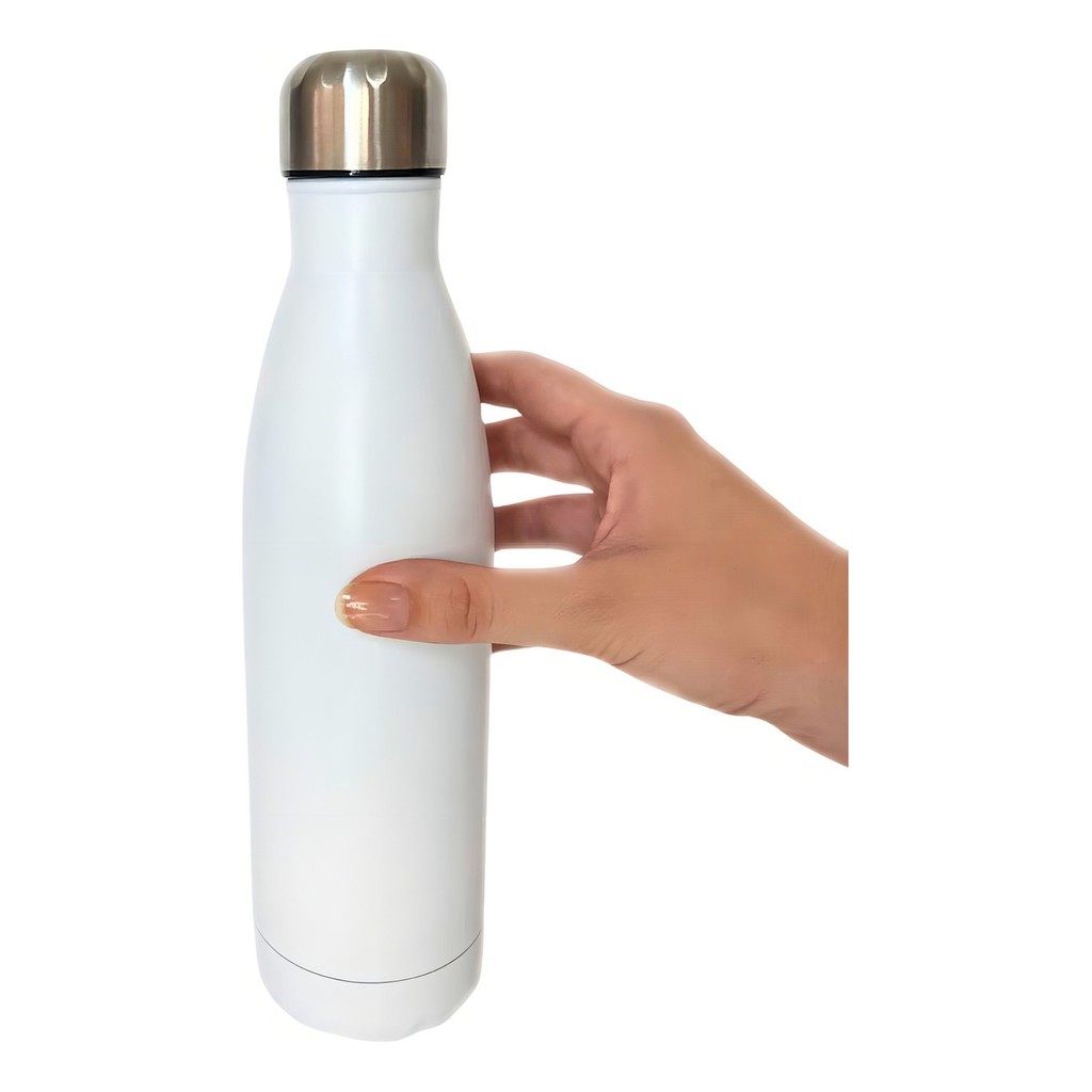 GARRAFA TÉRMICA AÇO INOX HUDSON HOME 750ml - BRANCA