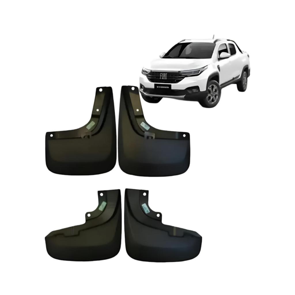 Kit Para-barro Lameiro Fiat Nova Strada 2021 a 2026 1.3 Flex