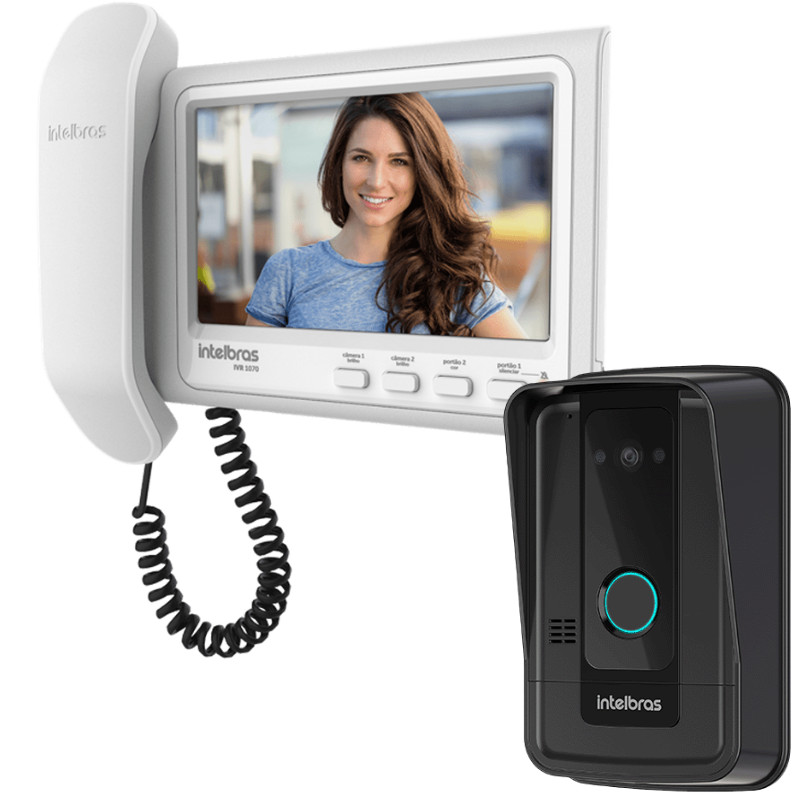 Vídeo Porteiro Interfone IVR 7 INTELBRAS Videoporteiro IVR7