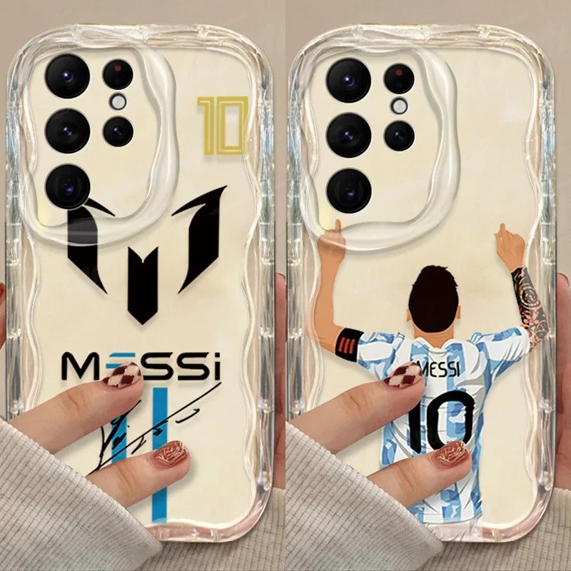 Lionel Messi Invólucro Para Samsung A57 A56 A17 A07 A27 A37 A55 A16 A06 A54 A15 A14 A12 A53 A32 A34 A13 A35 5G Jogador D