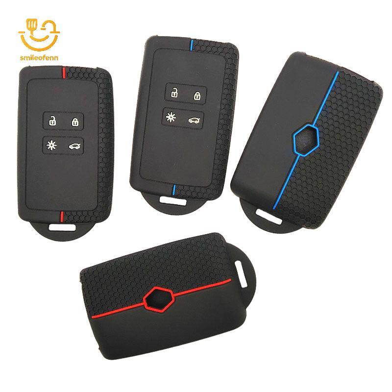 smileofenn Capa De Silicone Para Chave De Carro , Captur Koleos Kadjar Arkana Megane Dacia Espanador Sandero Stepway , C
