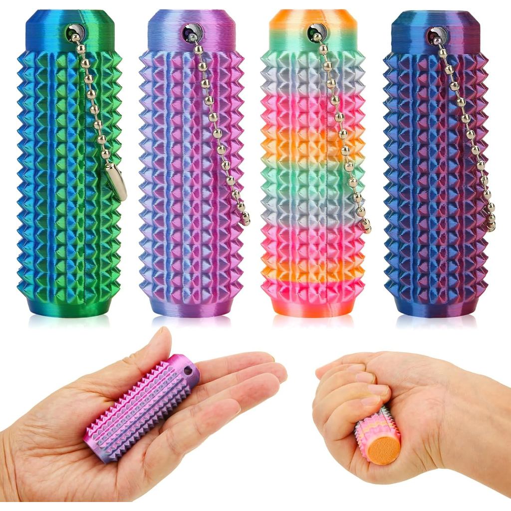 Pacote com 4 Brinquedos Sensoriais Little Ouchies Pain Fidget, Brinquedos Sensoriais Estimulantes para Adultos e Adolesc